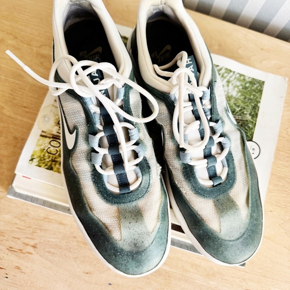 Nike SB Nyjah free 2 ash green mens 9.5 - Picture 2 of 10